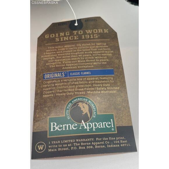 Oversized Green and White Plaid Flannel Men's Shirt, Large - Picture 8 of 9